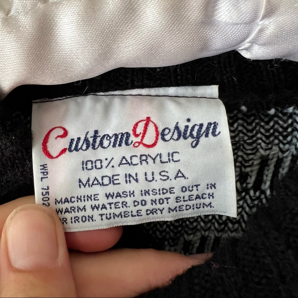 Vintage cat dog sweater #8 - Picture 14 of 16